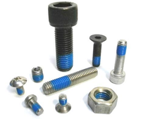 Vis à tête hexagonale à embase moletée en acier inoxydable 18-8 INOX ANSI AISI SS 304 316 316L A2 A4 70 80 Nylock DIN912