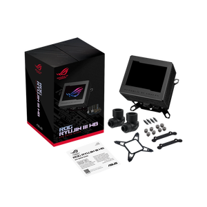 Bloque de Refrigeración Líquida para CPU ROG Ryujin III WB, Pantalla LCD a Todo Color de 3.5 Pulgadas, Ventilador VRM Integrado, Tecnología Asetek, 178 Micro-Aletas de Refrigeración - Product Image 3