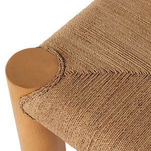 Table basse multifonctionnelle de haute qualité en racine de teck naturel avec plateau en verre, structure en bois massif durable, style artistique contemporain - Morse - Product Image 6