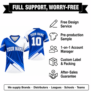 T-shirt de sublimation en polyester premium à col en V, manches courtes, léger et respirant, idéal pour le sport, design personnalisé et équipes - Product Image 2