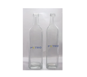 Bouteille en verre pour huile d'olive, qualité alimentaire, vide, pour huile d'olive, vinaigre, sauce, vinaigrette, emballage de boissons, réutilisable, approvisionnement en gros - Product Image 3