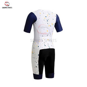 Traje de Triatlón Transpirable, Duradero y de Secado Rápido para Hombre, Fabricantes Chinos OEM, Ropa de Ciclismo Personalizada para Adultos, Trajes de Triatlón - Product Image 4