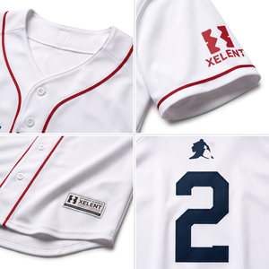 Custom OEM 100% Recycled Polyester Mesh <b>Baseball</b> Jersey Tackle Twill Team Uniform Men's Athletic Wear - Product Image 4