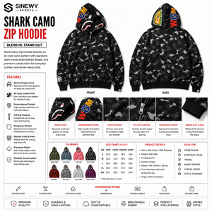 Sudadera con capucha y cremallera estampada de camuflaje, estilo urbano oversize para hombre, de algodón/bambú ecológico, con capucha doble/individual, de alta gama, para primavera. - Product Image 6