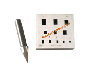 Sun <b>Tools</b>/ STIPL Tapered Baguette Cut Iron/Wood <b>Engraving</b> <b>Tool</b> 10/S Made Punjab for Jewelry <b>Engraving</b> DIY Mould Making Service - Product Image 2