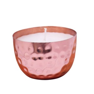 Portavelas aromáticos de metal con acabado en cobre y oro, hechos a mano, para decoración del hogar, regalos festivos y de agradecimiento, a bajo precio. - Product Image 6