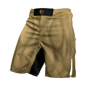 Pantalones Cortos de Grappling para Hombre, Ligeros, de Poliéster/Algodón, Resistentes, para Entrenamiento de MMA, Práctica de Lucha, Acondicionamiento Físico en el Gimnasio - Product Image 4