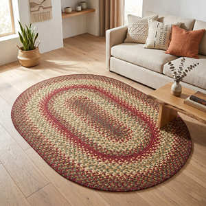 Handwoven Multicolor Cotton Rope Area <b>Carpet</b> for Bedroom Kids Room & Bohemian Home Décor - Product Image 4