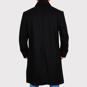 Veste en cuir classique noire, streetwear, écologique, coupe-vent - Product Image 4