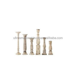 Bougeoir en bois de haute qualité et produit fait main poli naturel meilleure vaisselle polie décorative vente chaude - Product Image 5