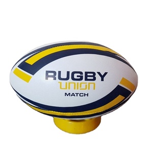 Ballon de match de rugby professionnel Matériaux de qualité supérieure Adhérence améliorée et construction durable pour les matchs de compétition - Product Image 2