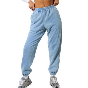 Conjunto Deportivo de Dos Piezas para Mujer, Sudadera y Pantalones Deportivos con Lavado Ácido, Estilo Vintage - Product Image 5