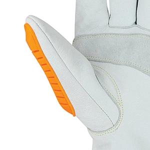 Guantes de nitrilo personalizados con logo, 10 mil, duraderos, con puño de seguridad, protección contra impactos y vibraciones TPR, nivel 1, transpirables - Product Image 4