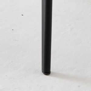 Set di 4 Sedie Moderne per Cucina e Sala da Pranzo con Seduta Imbottita in Ecopelle e Gambe Robuste in Metallo - Product Image 6