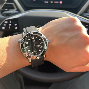 Reloj Mecánico con Correa de Caucho C+ Factory, Diseño de Moda, Zafiro, Automático, Sumergible 42mm, Resistente al Agua 300m, Deportivo - Product Image 2