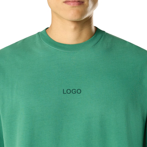 Camiseta de Hombre de Lujo, Impresa a Mano con Técnica de Pulverización, Algodón Orgánico, Prenda Premium, Estilo Urbano, Personalizable OEM - Product Image 3