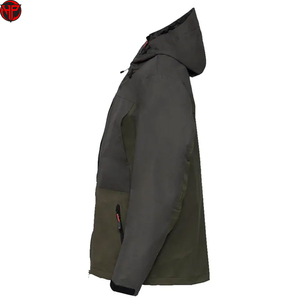 Chaqueta de Pesca Impermeable y Cortavientos con Capucha, de Secado Rápido y Transpirable, para Hombre, Diseño Moderno para Senderismo al Aire Libre - Product Image 4