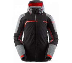 Vestes de ski d'hiver pour hommes les plus vendues, à capuche, avec fermeture éclair, imperméables 10 000 mm, 100 % polyester, épaisseur standard, chaudes, coupe-vent, pour la neige - Product Image 3