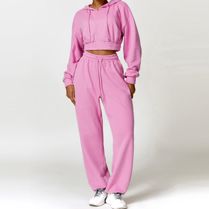 Ensemble de survêtements décontractés pour femmes en gros, sur mesure, coupe ajustée, les plus vendus, survêtements pour femmes au meilleur prix 2026 Maker - Product Image 2