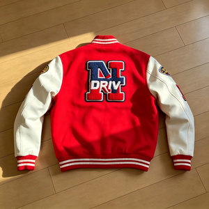 Wholesale Custom Logo Plus Size Men's <b>Jackets</b> Varsity <b>Vintage</b> <b>Jacket</b> for Men - Product Image 3