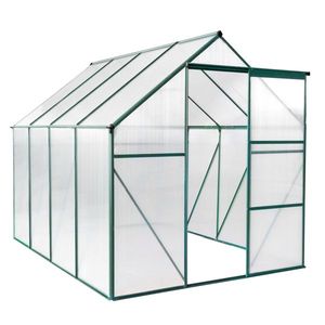 6x8 Hybrid Polycarbonate Green Garden Greenhouse Versatile and Durable Greenhouse for Your Outdoor Space - Product Image 5
