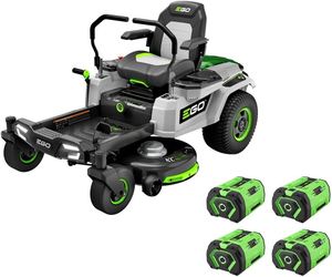 MEJOR PROVEEDOR de Kit de Cortacésped de Giro Cero Power Z6 ZT4204L de 42 Pulgadas y 56V con Batería, Incluye Cargador y Cuatro Baterías de 10.0AH - Product Image 4
