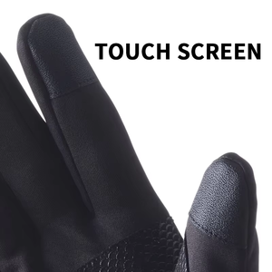 Guantes de Carreras Unisex con Dedos Completos y Compatibilidad con Pantalla Táctil para Actividades Invernales al Aire Libre, Cierre de Gancho y Bucle - Product Image 3