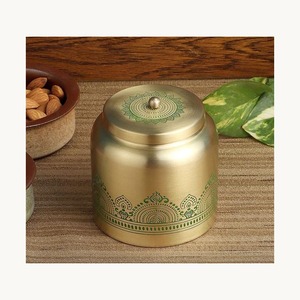 Customized Luxury Metal Dry Fruits <b>Box</b> Stylish New Arrival Decorative Gift <b>Box</b> Premium <b>Storage</b> Container For Dry Fruits Use - Product Image 1