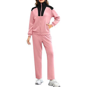 Conjunto Deportivo de Dos Piezas para Mujer, de Poliéster de Secado Rápido, con Logotipo Personalizado, de la Mejor Calidad, a la Moda, para Gimnasio y Entrenamiento - Product Image 1