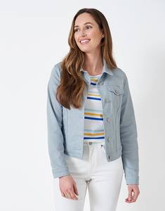 Chaleco vaquero sin mangas para mujer, estilo chaleco, ropa exterior de mezclilla para verano, chaleco vaquero - Product Image 4