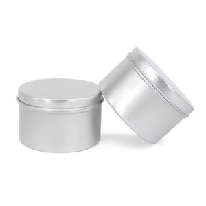 Elegant Decorative Metal Candle Jar <b>Tea</b> <b>Light</b> <b>Holder</b> for Contemporary Home Decor and Events - Product Image 2