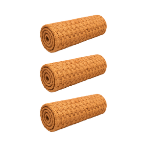 Alfombra de fibra de coco antideslizante, de composición natural y varios tamaños, para uso intensivo en exteriores, patios y caminos. - Product Image 1