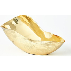 Latest Pattern Arrival High Grade Gold Plated Prime Quality Metal Made Round Shape Food Items Serving <b>Tray</b> Bowls From India - Product Image 5