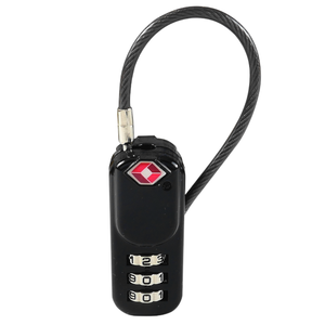 Candado de Combinación de Aleación de Zinc Resistente al Agua Aprobado por la TSA con Acabado Galvanizado para Mayor Seguridad - Product Image 4