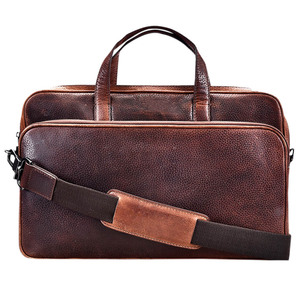 Sac à dos pour ordinateur portable en cuir véritable, sacoche élégante pour homme, idéal pour les affaires - Product Image 4