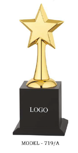 •Stylish <b>star</b> trophy <b>designed</b> for success celebrations - Product Image 6