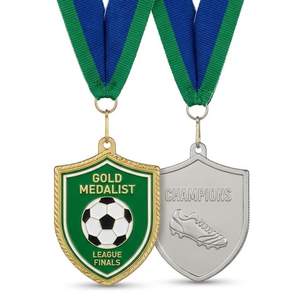 Medallas Deportivas Personalizadas de Zinc Chapadas en Oro con Impresión UV y Logotipo para Maratones, Torneos y Campeonatos - Product Image 5