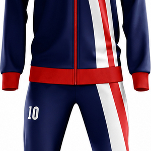 Performance Training Sport Tracksuit <b>Custom</b> OEM Logo Sublimation Manufacturing Breathable Fabric Team Wear For Men Athletes Plus - Product Image 6