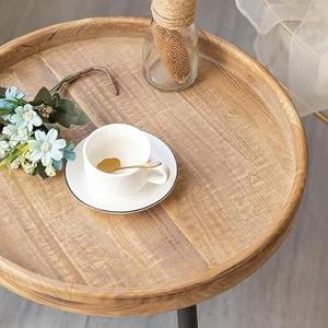 Mesa Consola Moderna para Entrada en Madera Sólida - Product Image 1