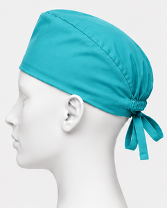 Gorros de Enfermera Estampados con Forro de Satén, Diseño de Cola de Caballo, Ajustables, Transpirables, para Mujeres y Hombres, Quirúrgicos - Product Image 4