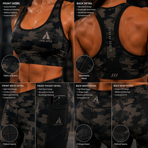Women Seamless Yoga Set High Waist Gym Leggings Sports Bra Fitness Workout Activewear Training Clothing Set - Product Image 4