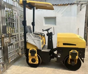 ini 1 to 3 Ton <b>Walk</b> Behind Vibratory Road Roller <b>for</b> Asphalt Repair Soil Compaction Diesel Engine Construction <b>Machinery</b> Supplie - Product Image 1