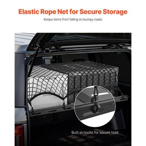 Portapacchi Posteriore per Ford Bronco 2021-2024, Cestello in Acciaio al Carbonio da 300 Libbre, Vassoio Portaoggetti Interno, Portabagagli con Capacità di 300 Libbre - Product Image 5