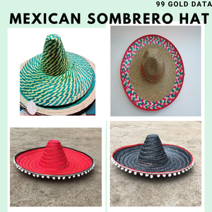 Best Price From Vietnam Mexican Sombrero <b>Straw</b> <b>Hat</b> Wide Brim Protection Lightweight and Breathable for Men and Women - Product Image 3