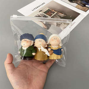 Sacs à fermeture éclair en PVC recyclable, transparents, avec logo personnalisé du fabricant, petit format, pour emballage de bijoux et de lunettes, meilleur prix du Vietnam - Product Image 6