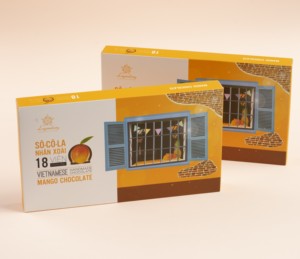 Cajas de Chocolate Rellenas de Mango Legendarias para Regalos y Recuerdos, Caja de Chocolate Personalizada para Exportación OEM ODM - Product Image 2