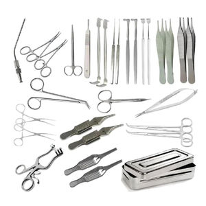 Medtrust Surgical AV Fistula Surgery Set 30 Pcs Stainless Steel Vascular <b>Instrument</b> Kit Reusable Surgical <b>Instruments</b> - Product Image 3