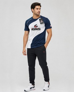 T-shirt col rond pour homme, en coton respirant, décontracté pour tous les jours, coupe confortable pour le sport, les voyages et les loisirs - Product Image 1