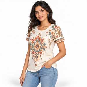 Camiseta para Mujer con Material Cómodo, Ligero y de Alto Rendimiento, Ajuste Flexible para un Estilo Casual Moderno y Uso Diario - Product Image 2