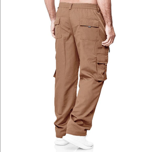 Pantalon cargo pour homme 100% coton, séchage rapide, antibactérien, style hip-hop, design décontracté, nouvelle arrivée, personnalisable - Product Image 2